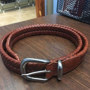 Coach Braided Belt
